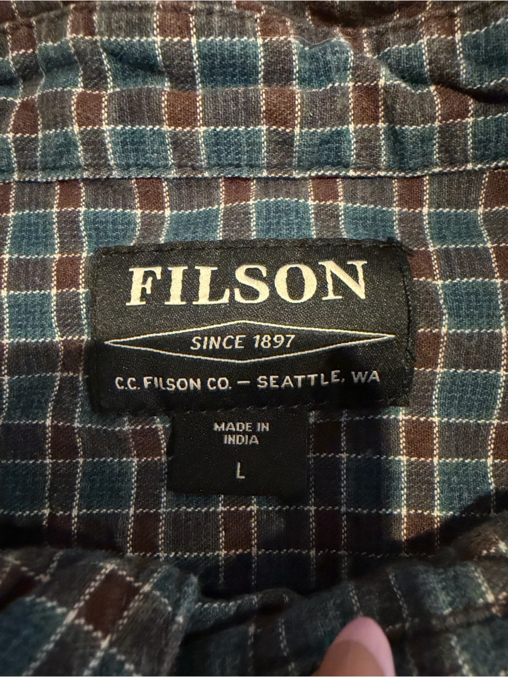 Filson flannel - Picture 3 of 5